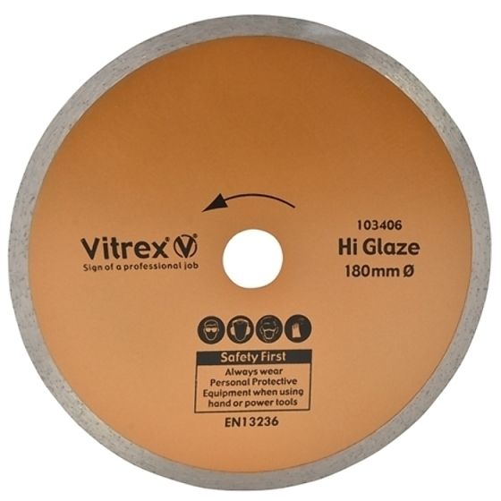 Hi-Glaze Blade General 180mm by Vitrex - 103406