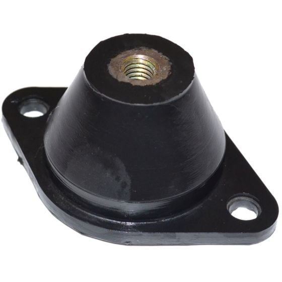 Rubber Flanged Mount M10 Oval 38mm Tall