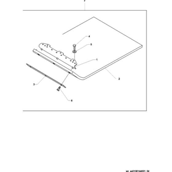 Urethane Pad Kit Assy for Wacker VP1030A 5000008701 (Honda) Rev. 114 Forward Plate Compactors