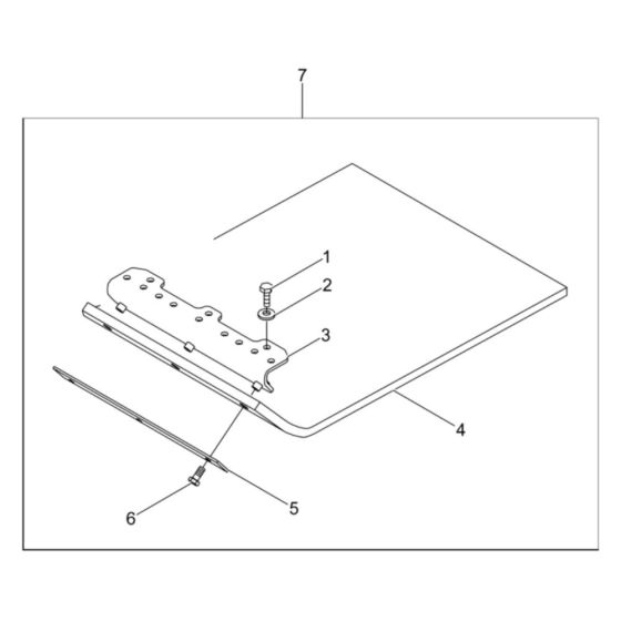 Protective Pad Assembly for Wacker VP1035R Compactor