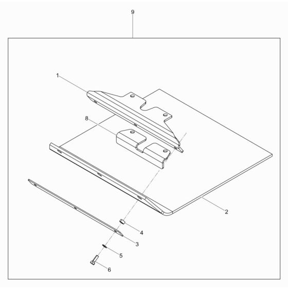 Protective Pad Assembly for Wacker VP1550Aw Compactor