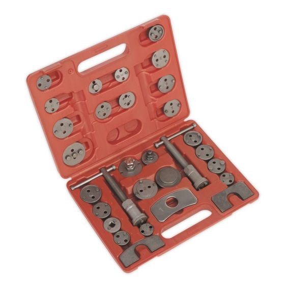 Brake Piston Wind-Back Tool Kit 30pc Sealey Part No. VS0285