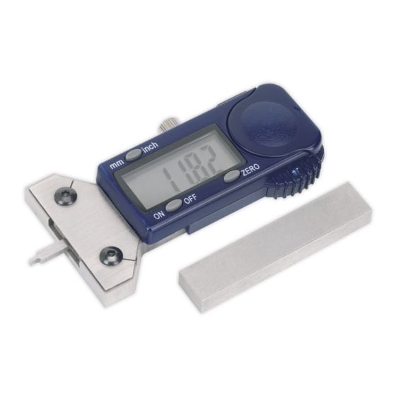 Digital Tyre Tread Depth Gauge - VOSA Approved Sealey Part No. VS0563