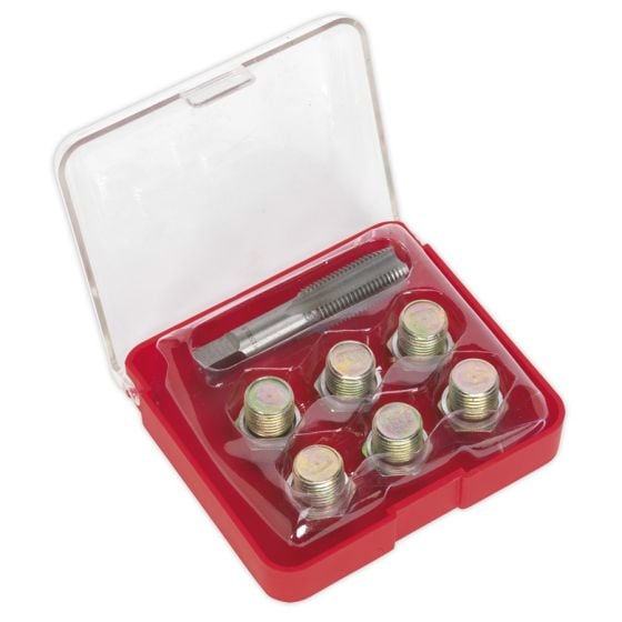 Oil Drain Plug Thread Repair Set - M15 Sealey Part No. VS615