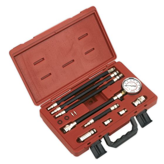 Petrol Compression Test Kit 10pc Sealey Part No. VSE206