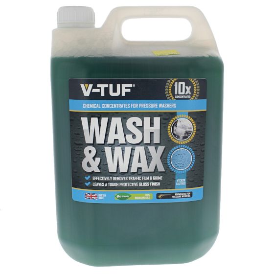 Luxury Wash & Wax, Non-Caustic 10X Concentrated - Biodegradable 