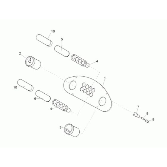 Instrument Panel Assembly for Neuson 1501 Dumper