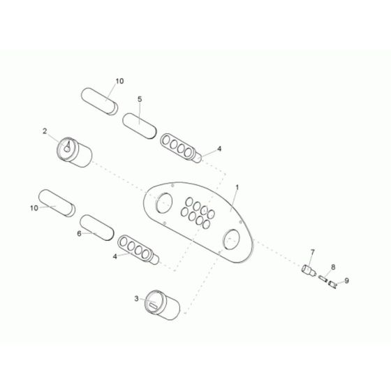 Instrument Panel Assembly for Neuson 1601 Dumper