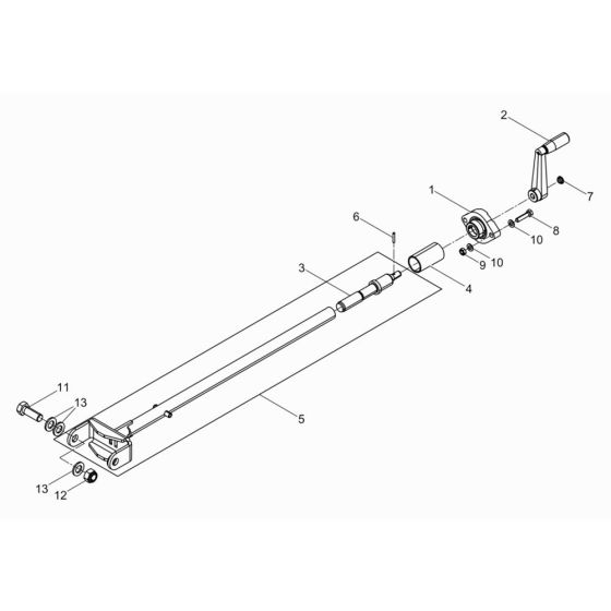 Spindle Assembly for Wacker BFS 1318 Floor Saw