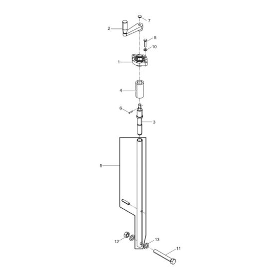 Spindle Assembly for Wacker BFS 1345 Floor Saw