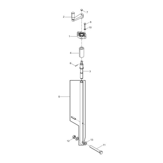 Spindle Assembly for Wacker BFS 735 Floor Saw