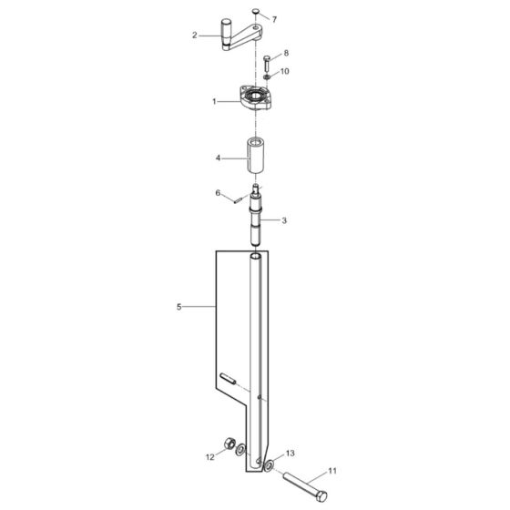 Spindle Assembly for Wacker BFS 940 Floor Saw