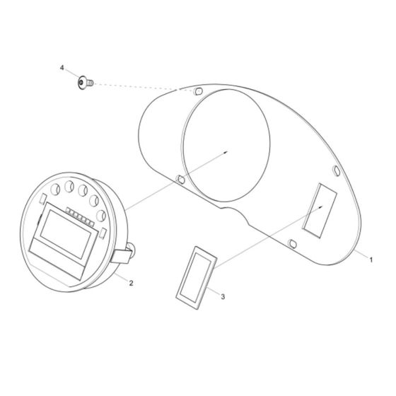 Instrument Panel Assembly for Wacker DW15e Dumper