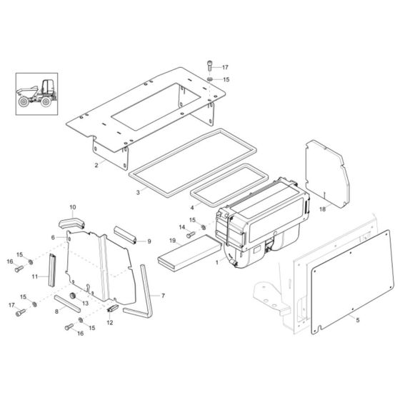 Heating Assembly for Wacker DW60-2 Dumper