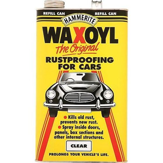 Hammerite Waxoyl Rustproofing Clear 5 Litre