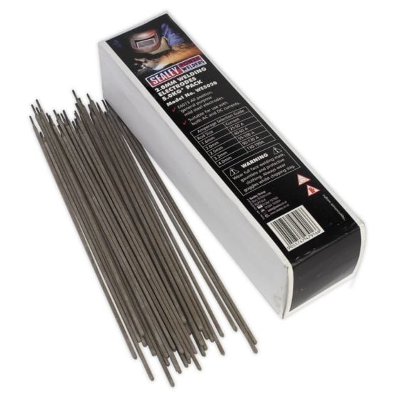 Welding Electrodes Dia.2 x 300mm 5kg Pack Sealey Part No. WE5020