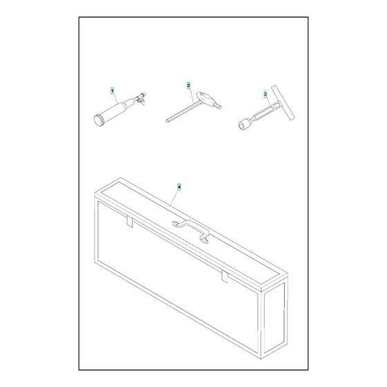 Accessories for Husqvarna WSC 40 Wall Saw