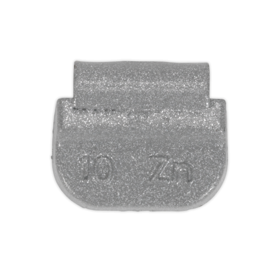 Wheel Weight 10g Hammer-On Zinc for Steel Wheels Pack of 100