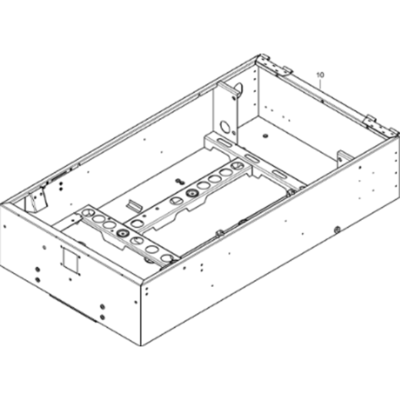 Frame-2 Assembly for Atlas Copco XAHS 38 Kd Compressors (from s/n APP439651 onwards)