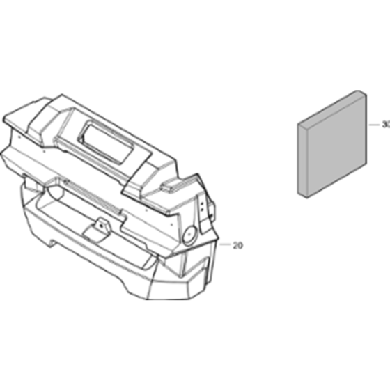 Bumper Assembly for Atlas Copco XAS 48 Kd Compressors (from s/n APP425239 onwards)