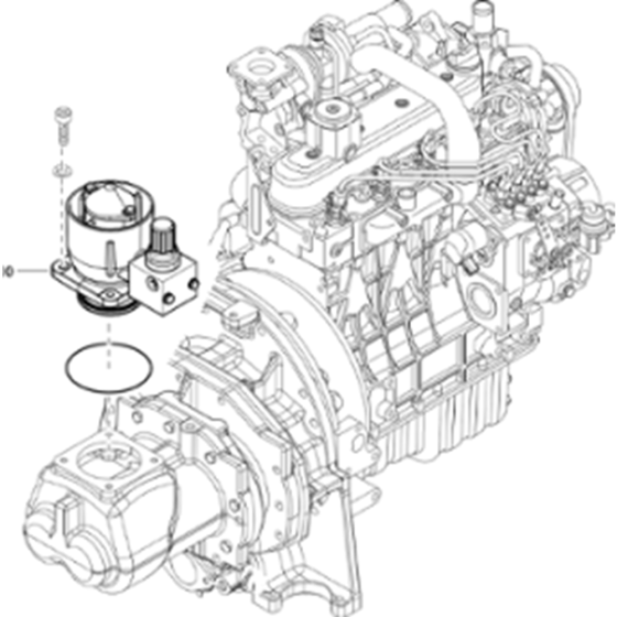 Regulating Valve Pressure Assembly for Atlas Copco XAS 58 Kd Compressors (from s/n APP439571 onwards)