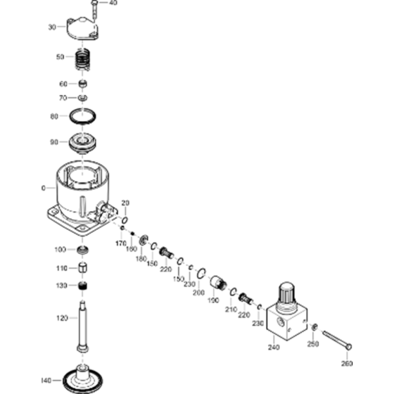 Unloader Assembly for Atlas Copco XAS 78 Kd Compressors (from s/n APP438745 onwards)