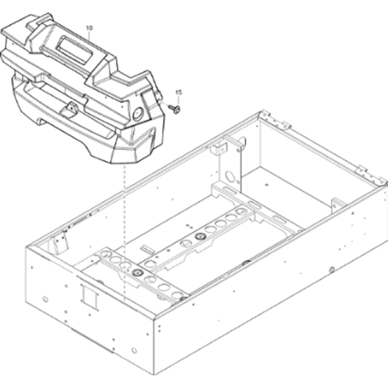 No Road Signal Assembly for Atlas Copco XAS 88 Kd Compressors (from s/n APP441794 onwards)