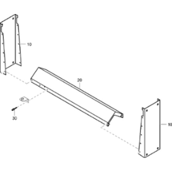 Baffle-1 Assembly for Atlas Copco XATS 138 Kd Compressors (from s/n APP999999 onwards)