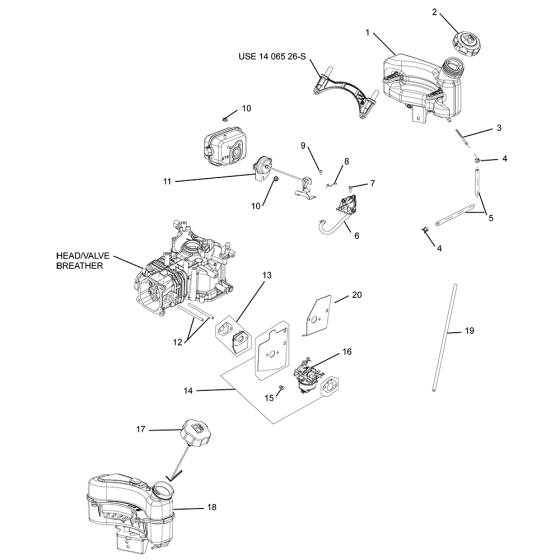 Fuel System for Kohler XT149 Engines