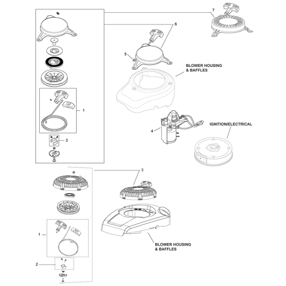 Starting  for Kohler XT173 Engines