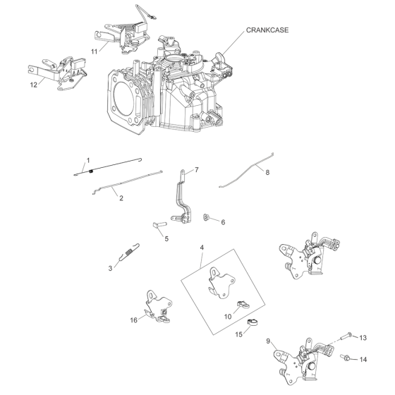 Engine Controls for Kohler XT650 Engines