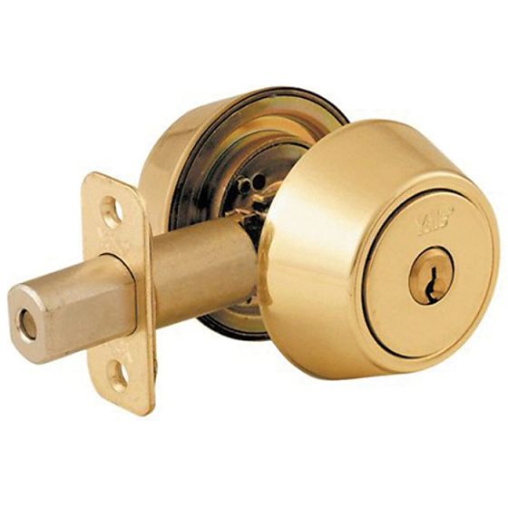 P5211 Security Deadbolt Polished Brass by Yale Locks - 235211005001