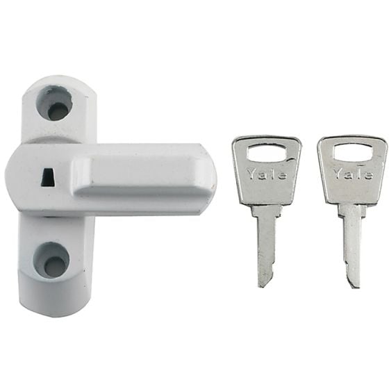 8K103 PVCu Window Stop White by Yale Locks - V-8K103-WE