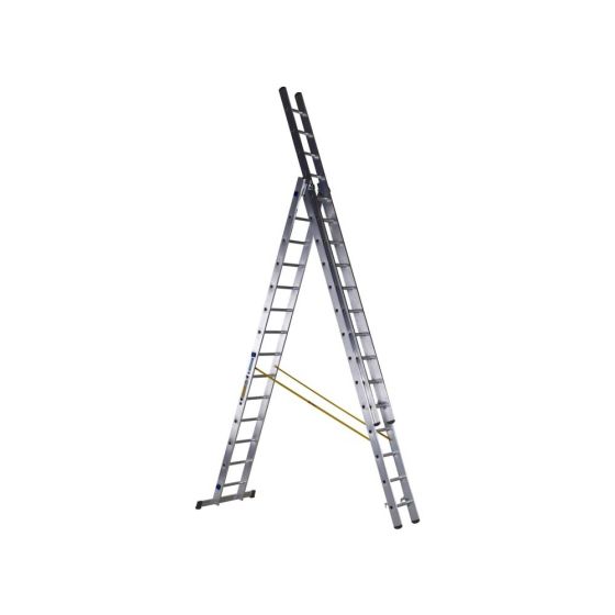 D-Rung Combination Ladder 3-Part 3 x 14 Rungs