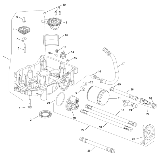 Lubrication for Kohler ZT720 Engines