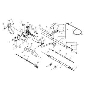 Handle, Main Pipe for ECHO RM-410ES Brushcutter