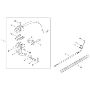 Throttle for ECHO RM-4300 Brushcutter