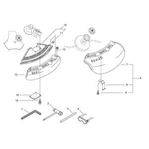 Shield, Tools for ECHO RM-510 Brushcutter