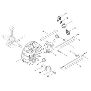 Magneto for ECHO RM-520ES Brushcutter