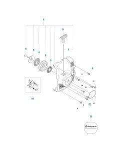 Starter Assembly for Husqvarna 122RJ Brushcutter