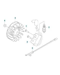 Ignition Assembly for Husqvarna 122RJ Brushcutter