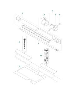 Shaft Assembly for Husqvarna 143RS Brushcutter