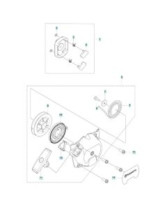 Starter Assembly for Husqvarna 143RST Brushcutter