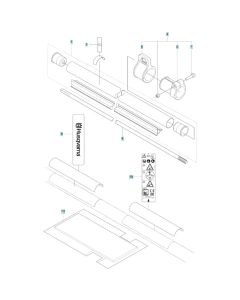 Shaft Assembly for Husqvarna 143RST Brushcutter