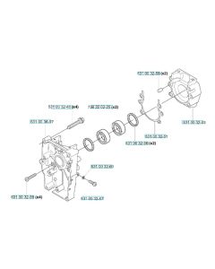 Crankcase Assembly for Husqvarna 155 BT Blower