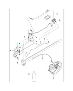 Electrical Assembly for Husqvarna 315iC Trimmer