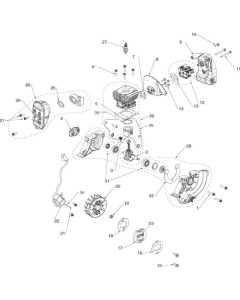 Engine for Husqvarna 325 L Trimmer/ Edgers