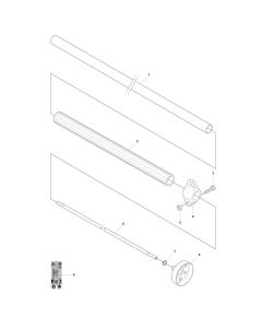 Shaft Assembly for Husqvarna 327P4 Pole Pruner