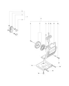 Starter (Standard) Assembly for Husqvarna 327P4 Pole Pruner