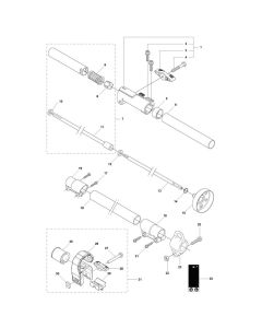 Shaft Assembly -1 for Husqvarna 327P5x Pole Pruner